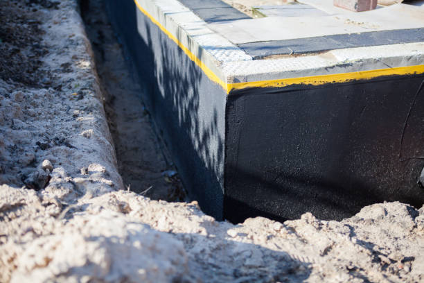 Residential Waterproofing installation at a Fultondale, AL home by SJ Waterproofing Pros